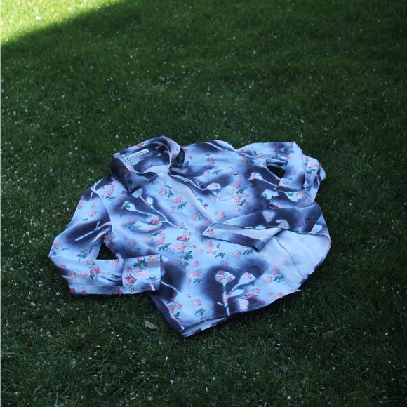 ACNE Studios Women’s Silk Blouse Shirt Trend Colours Highest Quality - Picture 3 of 11